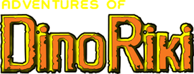 Adventures of Dino Riki logo for NES